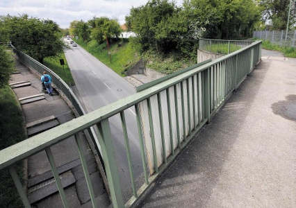 Br&uuml;cke Kalterer Str.-B460 26.04.12